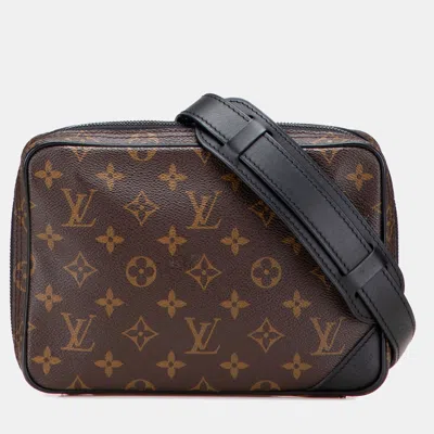 Pre-owned Louis Vuitton Brown Monogram Solar Ray Utility Front Bag