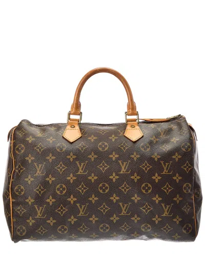 Pre-owned Louis Vuitton Brown Monogram Speedy (authentic Pre-loved)