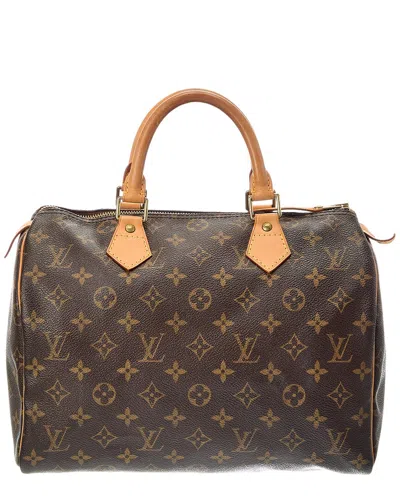 Pre-owned Louis Vuitton Brown Monogram Speedy (authentic Pre-loved)