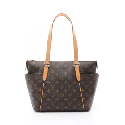 Pre-owned Louis Vuitton Brown Monogram Tote Bag ()