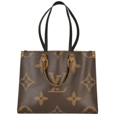 Pre-owned Louis Vuitton Brown Monogram Tote Bag ()