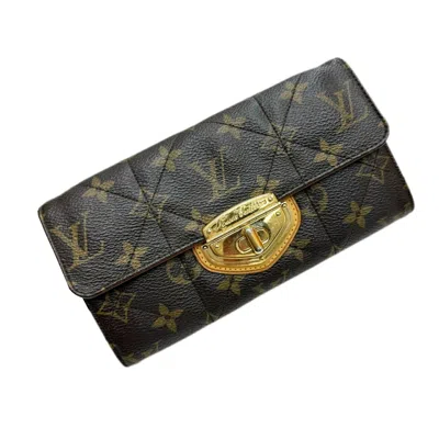 Pre-owned Louis Vuitton Brown Monogram Wallet (bi-fold) ()