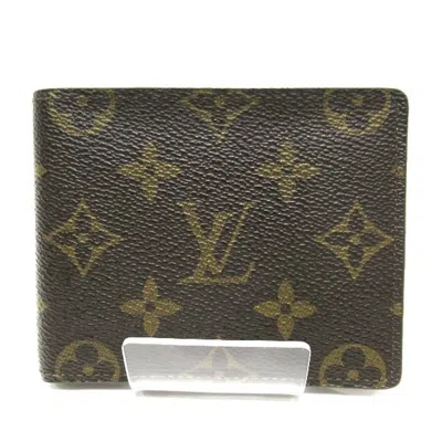 Pre-owned Louis Vuitton Brown Monogram Wallet (bi-fold) ()