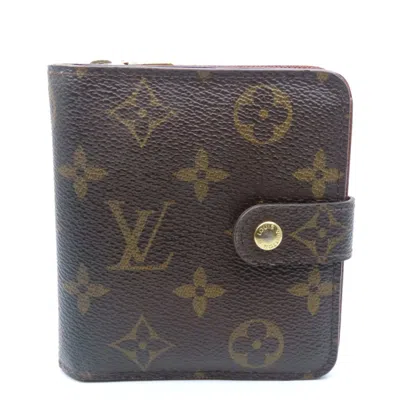 Pre-owned Louis Vuitton Brown Monogram Wallet (bi-fold) ()