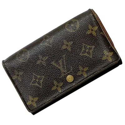 Pre-owned Louis Vuitton Brown Monogram Wallet (bi-fold) ()