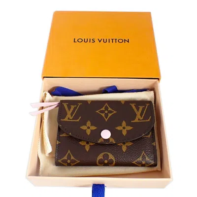 Pre-owned Louis Vuitton Brown Monogram Wallet (bi-fold) ()