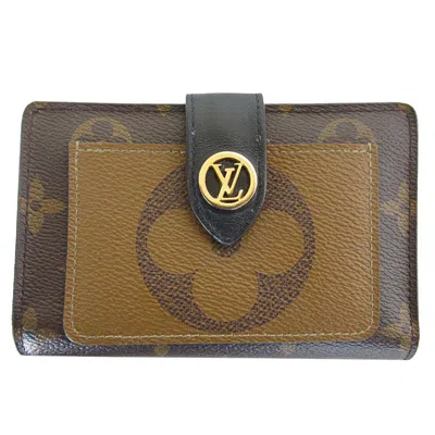 Pre-owned Louis Vuitton Brown Monogram Wallet (bi-fold) ()