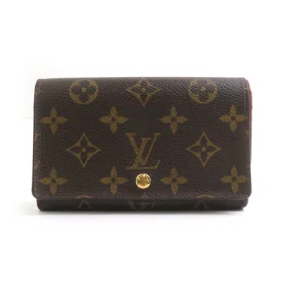 Pre-owned Louis Vuitton Brown Monogram Wallet (bi-fold) ()