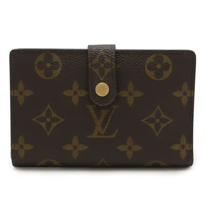 Pre-owned Louis Vuitton Brown Monogram Wallet (bi-fold) ()
