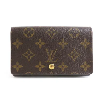 Pre-owned Louis Vuitton Brown Monogram Wallet (bi-fold) ()
