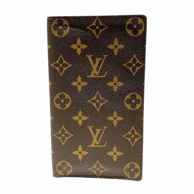 Pre-owned Louis Vuitton Brown Monogram Wallet (bi-fold) ()