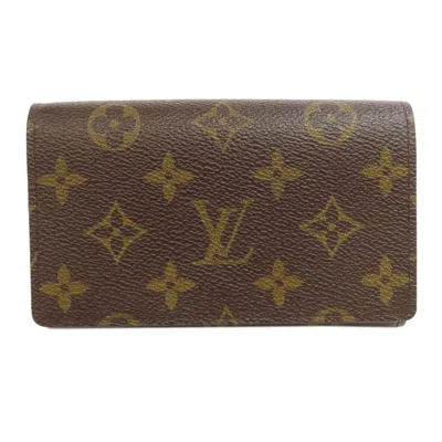 Pre-owned Louis Vuitton Brown Monogram Wallet (bi-fold) ()
