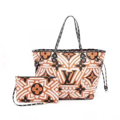 Pre-owned Louis Vuitton Brown Multi-color Coated Canvas Pvc Monogram Tote Bag ()