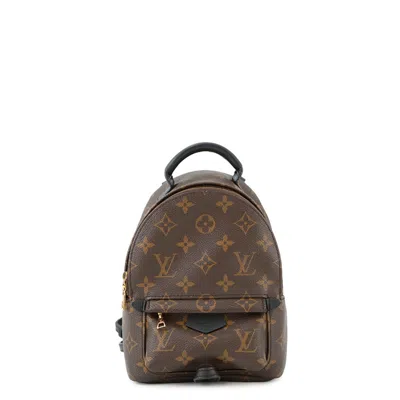 Pre-owned Louis Vuitton Brown Noir Monogram Backpack () In Multi
