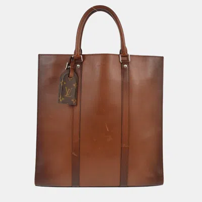 Pre-owned Louis Vuitton Brown Nomade Sac Plat Tote Handbag