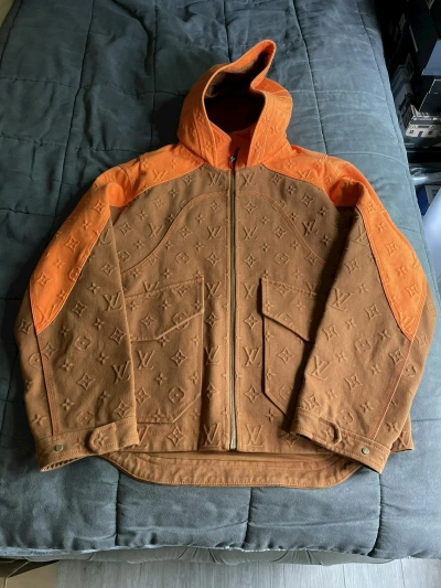Louis vuitton orange jacket online