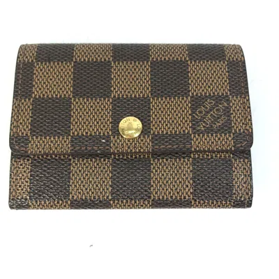 Pre-owned Louis Vuitton Brown Other Coin Purse/coin Case ()