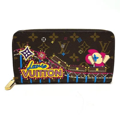 Pre-owned Louis Vuitton Brown Other Long Wallet (bi-fold) ()