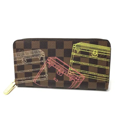 Pre-owned Louis Vuitton Brown Other Long Wallet (bi-fold) ()