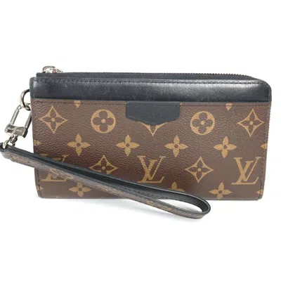 Pre-owned Louis Vuitton Brown Other Long Wallet (bi-fold) ()
