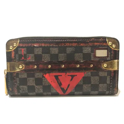Pre-owned Louis Vuitton Brown Other Long Wallet (bi-fold) ()
