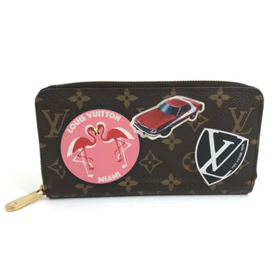Pre-owned Louis Vuitton Brown Other Long Wallet (bi-fold) ()