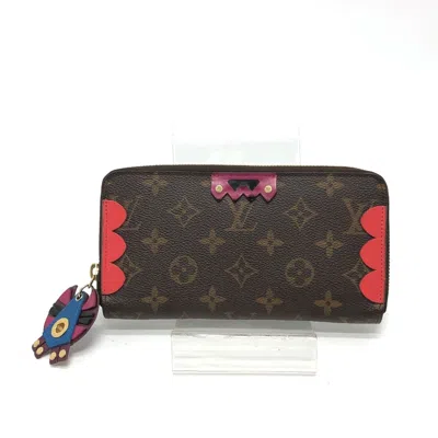 Pre-owned Louis Vuitton Brown Other Long Wallet (bi-fold) ()