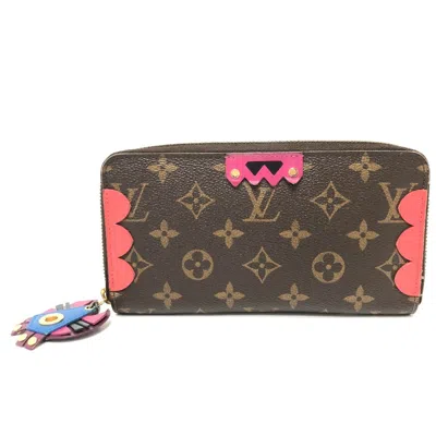 Pre-owned Louis Vuitton Brown Other Long Wallet (bi-fold) ()
