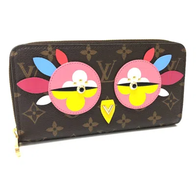 Pre-owned Louis Vuitton Brown Other Long Wallet (bi-fold) ()