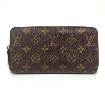 Pre-owned Louis Vuitton Brown Other Long Wallet (bi-fold) ()