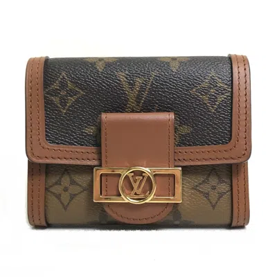Pre-owned Louis Vuitton Brown Other Wallet (tri-fold) ()