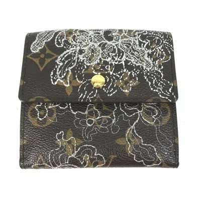 Pre-owned Louis Vuitton Brown Other Wallet (tri-fold) ()