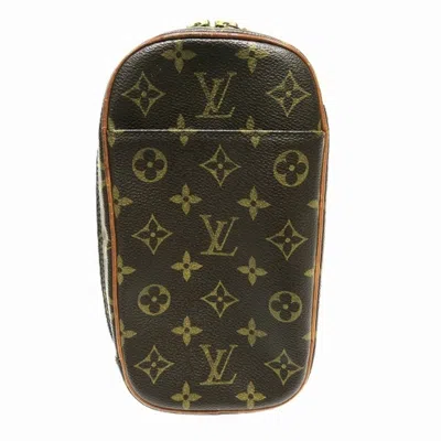Pre-owned Louis Vuitton Brown Pochette Shoulder Bag ()