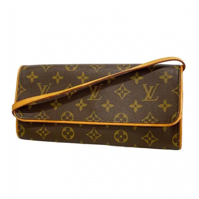 Pre-owned Louis Vuitton Brown Pochette Shoulder Bag ()