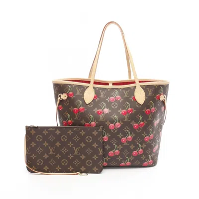 Pre-owned Louis Vuitton Brown Pouch Tote Bag ()