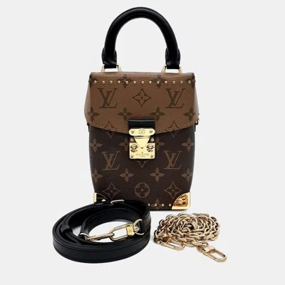 Pre-owned Louis Vuitton Brown Pvc Camera Box