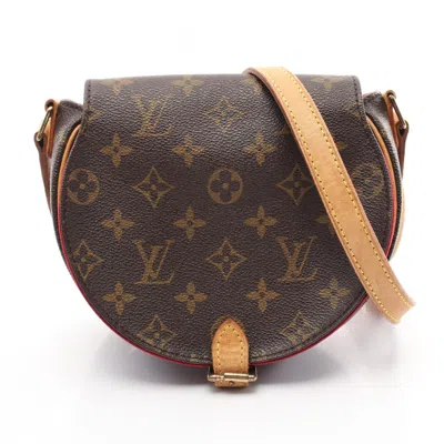 Pre-owned Louis Vuitton Brown Pvc Coated Canvas Leather Shoulder Bag ()