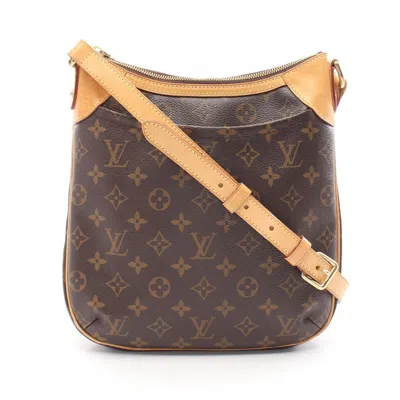 Pre-owned Louis Vuitton Brown Pvc Coated Canvas Leather Shoulder Bag ()