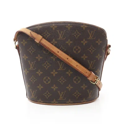Pre-owned Louis Vuitton Brown Pvc Coated Canvas Leather Shoulder Bag ()