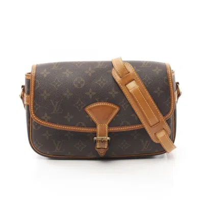 Pre-owned Louis Vuitton Brown Pvc Coated Canvas Leather Shoulder Bag ()