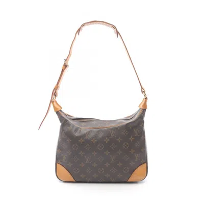 Pre-owned Louis Vuitton Brown Pvc Coated Canvas Leather Shoulder Bag ()