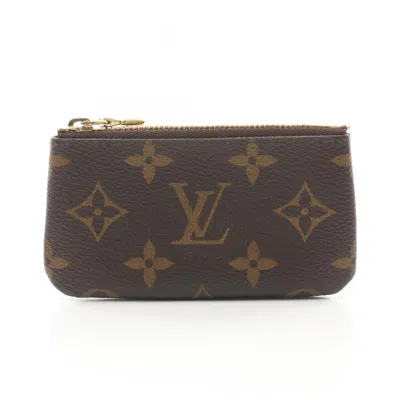 Pre-owned Louis Vuitton Brown Pvc Coin Purse/coin Case ()