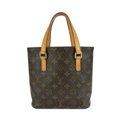 Pre-owned Louis Vuitton Brown Pvc Handbag Tote Bag ()