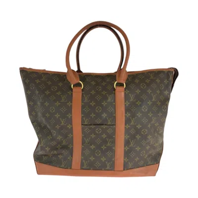 Pre-owned Louis Vuitton Brown Pvc Handbag Tote Bag ()