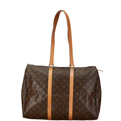 Pre-owned Louis Vuitton Brown Pvc Leather Boston Bag Shoulder Bag ()