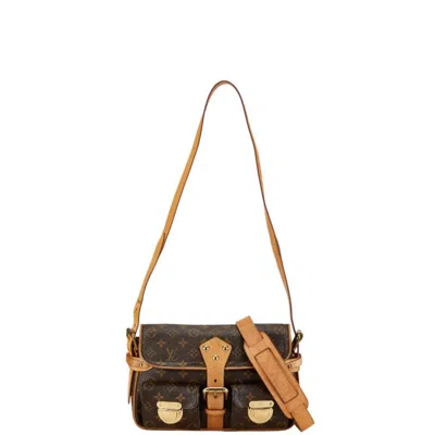 Pre-owned Louis Vuitton Brown Pvc Leather Handbag Shoulder Bag ()