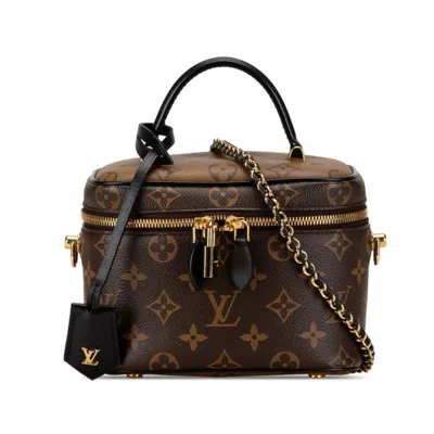 Pre-owned Louis Vuitton Brown Pvc Leather Handbag Shoulder Bag ()