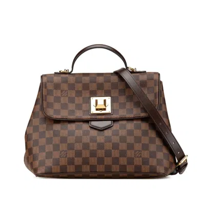 Pre-owned Louis Vuitton Brown Pvc Leather Handbag Shoulder Bag ()