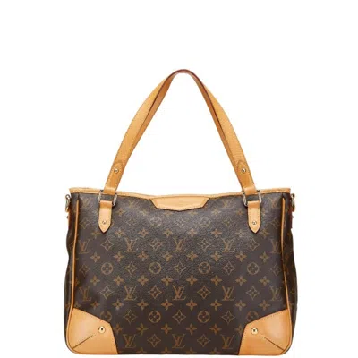 Pre-owned Louis Vuitton Brown Pvc Leather Handbag Tote Bag ()