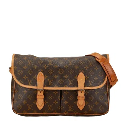 Pre-owned Louis Vuitton Brown Pvc Leather Shoulder Bag ()
